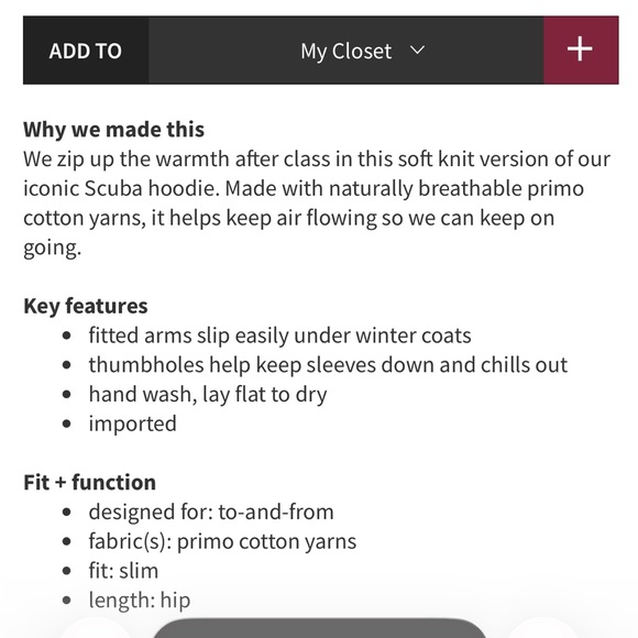 Lululemon Woman's Gray Embrace Knit Hoodie Jacket Sz Med - Picture 9 of 10